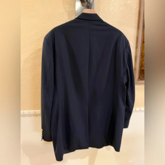 Ralph Lauren men’s suit jacket / Polo blazer. 100% wool. 2-button. Navy blue. 46 - Picture 8 of 14